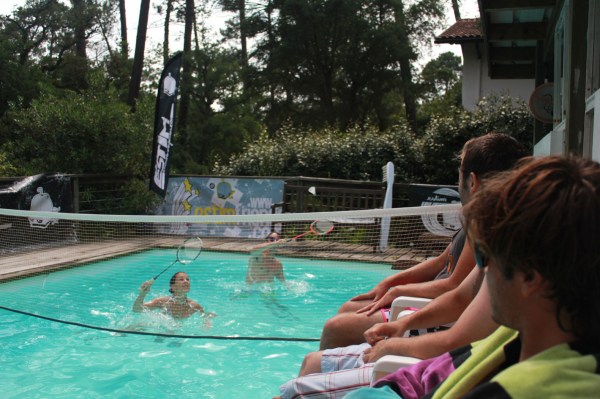 public en fusion pour la 3ème place du double